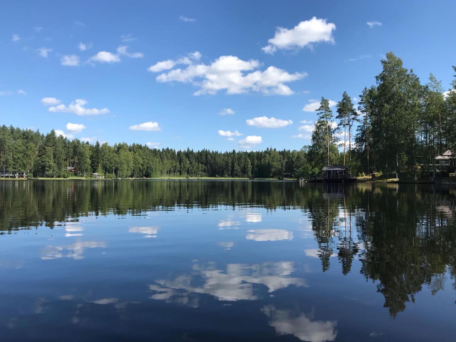 Private Lakeside Holiday Property In Nature Kankaanpää 외부 사진
