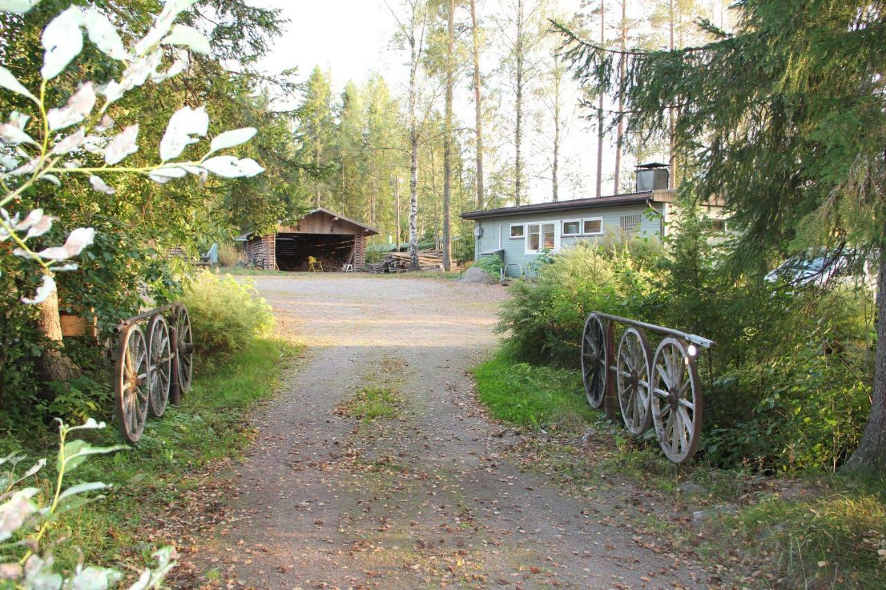 Private Lakeside Holiday Property In Nature Kankaanpää 외부 사진