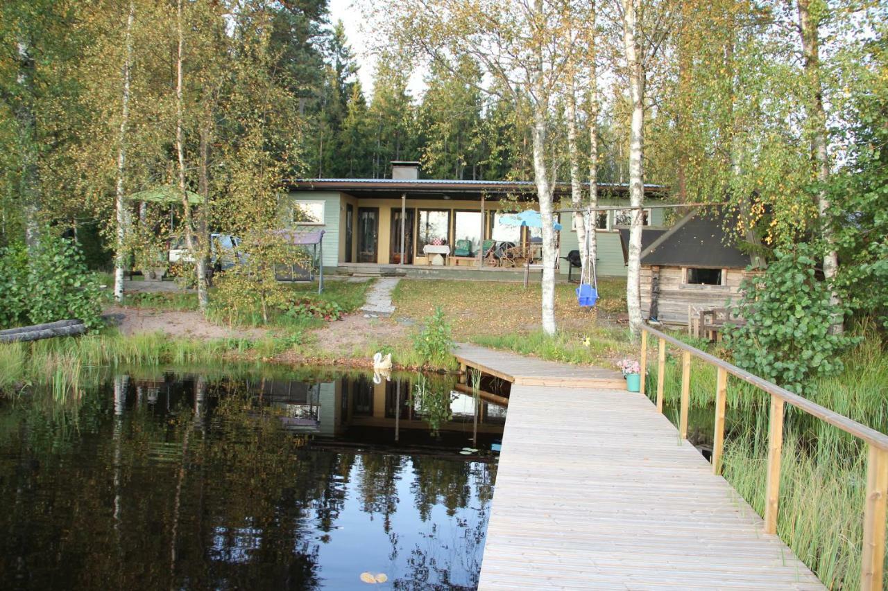 Private Lakeside Holiday Property In Nature Kankaanpää 외부 사진