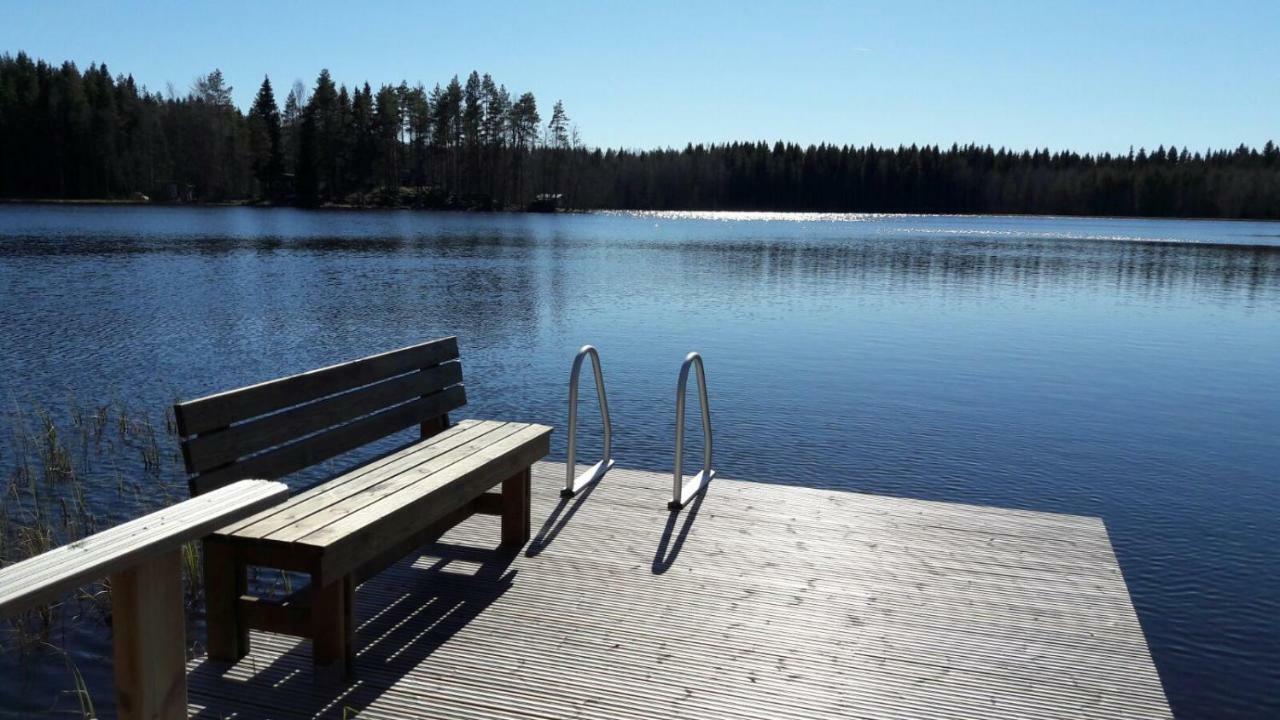 Private Lakeside Holiday Property In Nature Kankaanpää 외부 사진