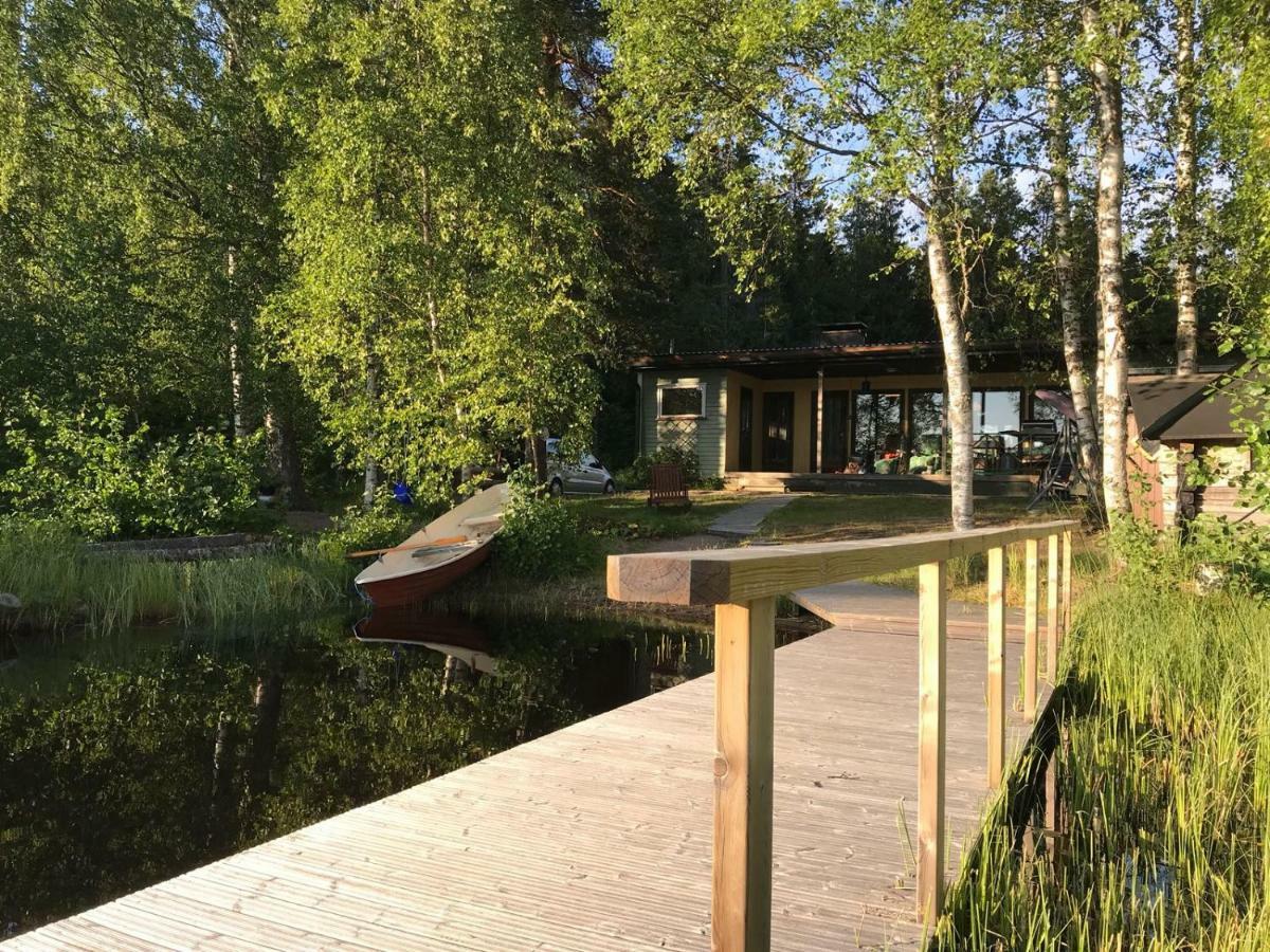 Private Lakeside Holiday Property In Nature Kankaanpää 외부 사진